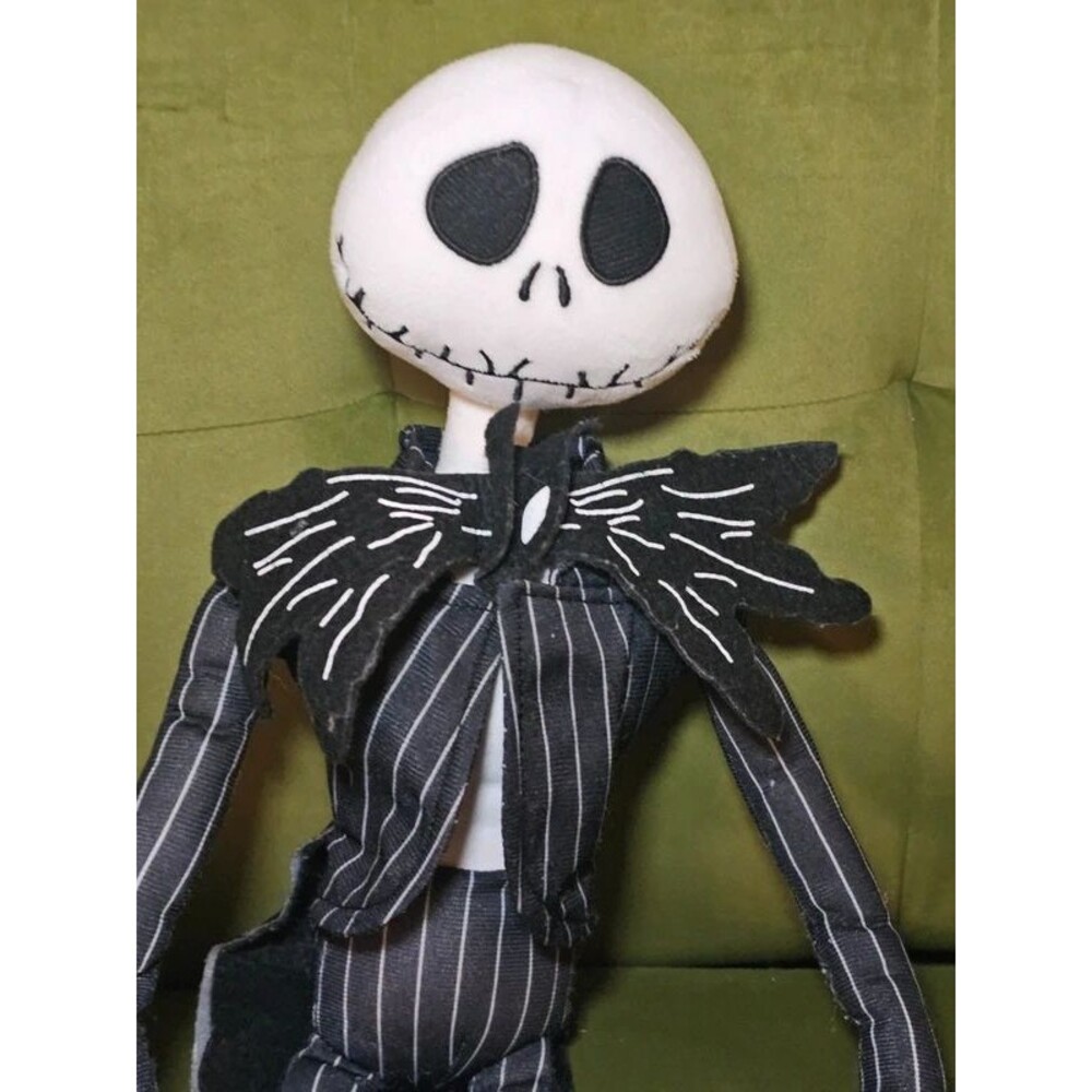 Disney Nightmare Before Christmas Jack Skellington 24" Poseable Plush Kcare - Picture 7 of 9